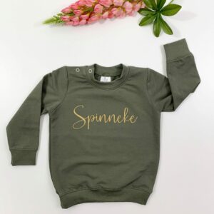 Kinder sweater met naam