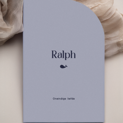 Ontwerp geboortekaartje - Ralph