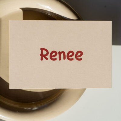 Ontwerp geboortekaartje - Renee