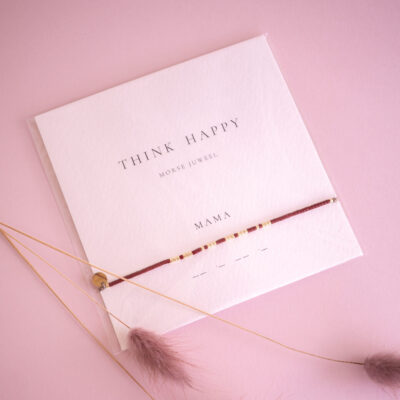 Aardbei rode keukenschort met borduring