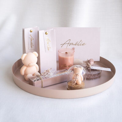 Presentatieschotel oudroze - medium