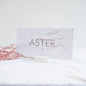 Geboortekaartje Aster