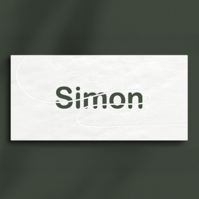 Ontwerp geboortekaartje - simon