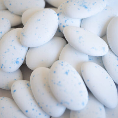 Suikerbonen - Blauw marmer 55% cacao - Papa Chocolat