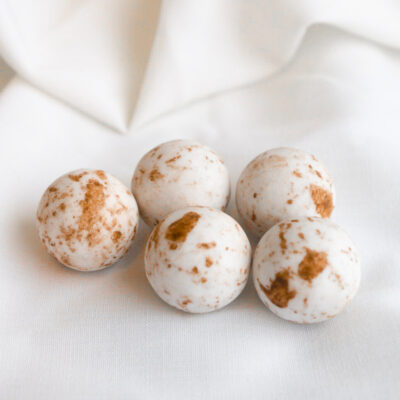 Praliné bollen - Bruin marmer - Papa Chocolat