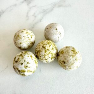 Praliné bollen - Eucalyptus marmer - Papa Chocolat
